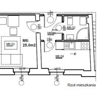Centrum kawalerka z sypialnią pod klucz