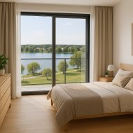 Nowy apartament z tarasem 15 m² | Widok na Balaton