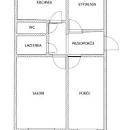  3 pokoje gotowe do wprowadzenia os.Nad Wisłą