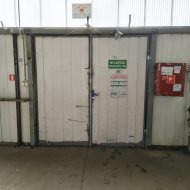 Hala ogrzzewana 150 m2.