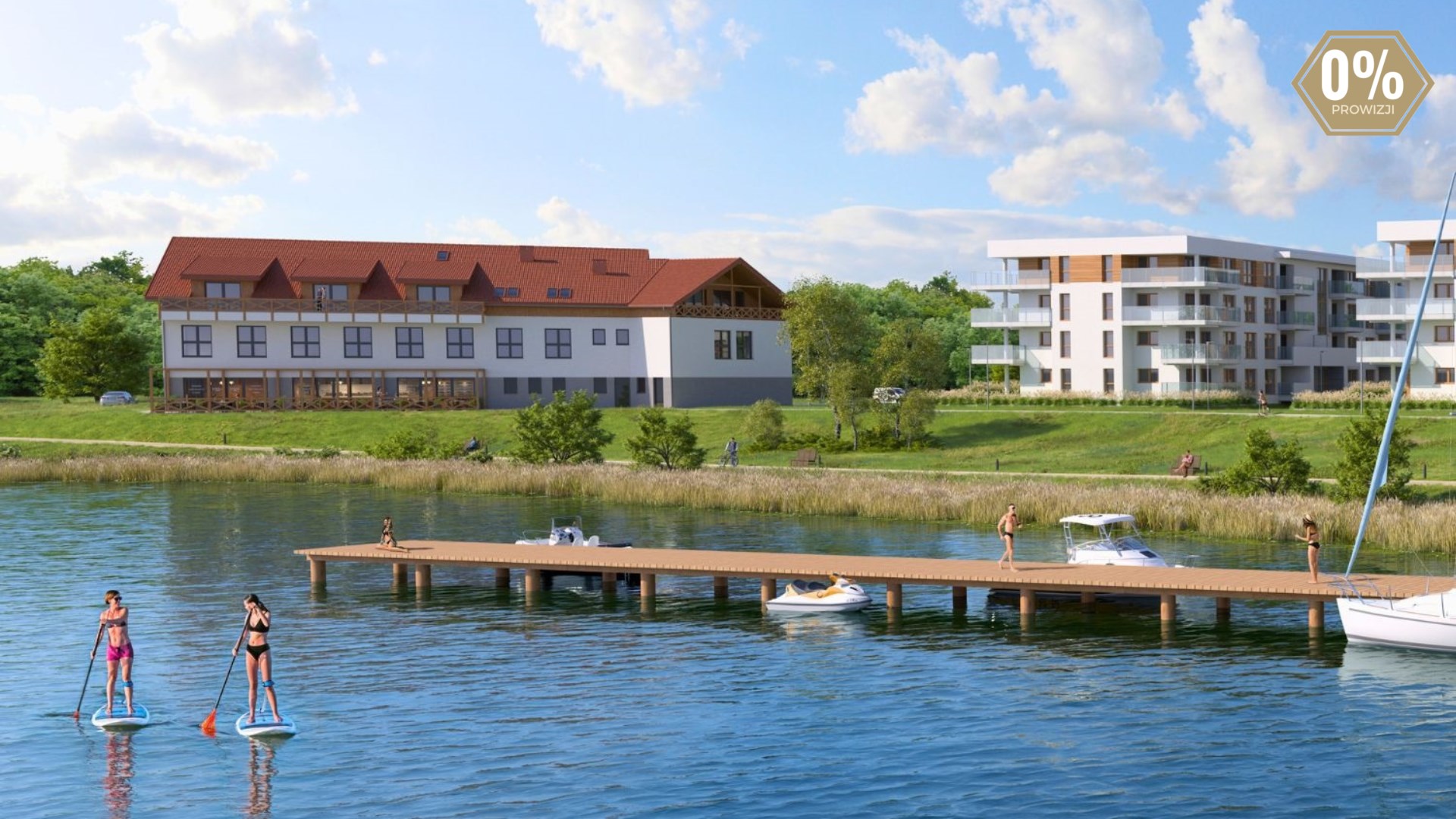 Mieszkania nad jeziorem!