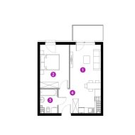 Osiedle Akademickie, 2 pokoje - inwestycja gotowa