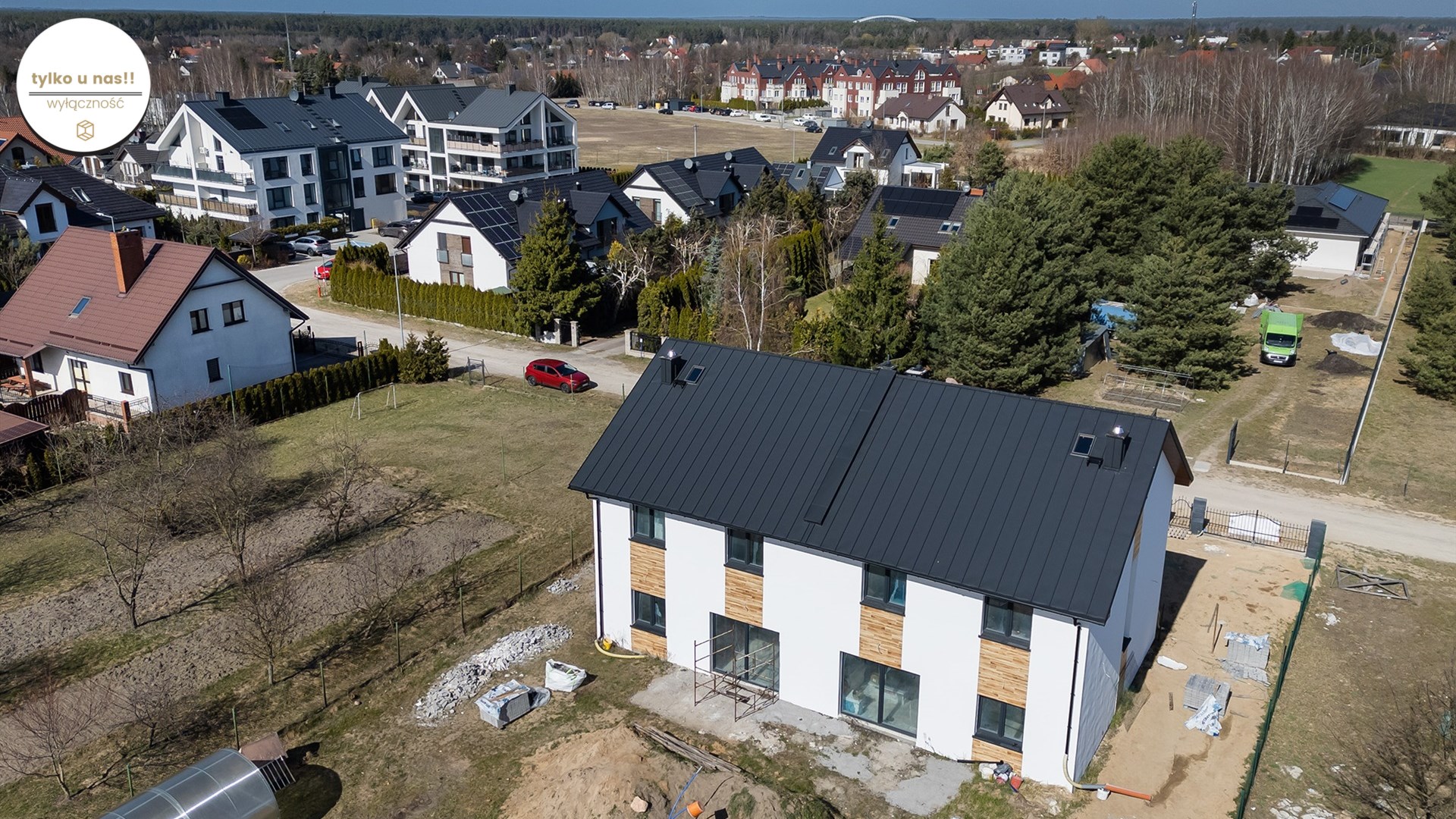 Bliźniak stan deweloperski premium, Maksymilianowo