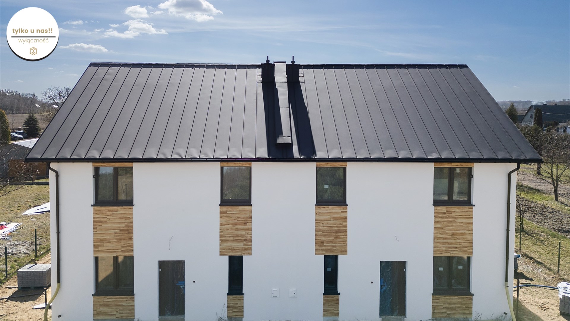 Działka 422 m2 - bliźniak w Maksymilianowie