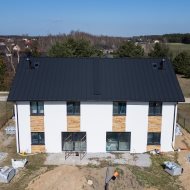 Działka 422 m2 - bliźniak w Maksymilianowie