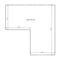 Hala magazynowa, ogrzewana  103 m2.