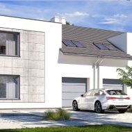 Nowoczesny dom bliźniaczy |154,5 m² | Osielsko 