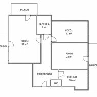 110 m² z trzema balkonami |Bartodzieje|Żmudzka
