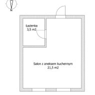 Kawalerka po remoncie! Centrum, WSG